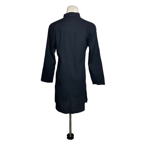 Kemble Palm Beach Black Classic Tunic Blouse size M - Picture 13 of 13